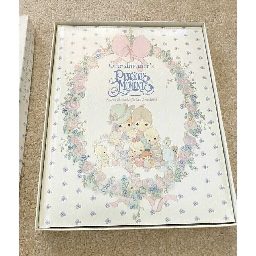 Precious Moments Grandmothers Journal Keepsake Book NEW 1990 Family History